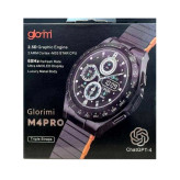 ساعت هوشمند 42 میلی متی گلوریمی مدل MOS FACTRE M4 PRO MODERN با بند سیلیکونی