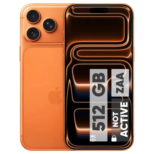 گوشی موبایل اپل مدل iPhone 17 Pro Max ZAA تک سیم کارت + eSim ظرفیت 512 گیگابایت و رم 12 گیگابایت - نات اکتیو