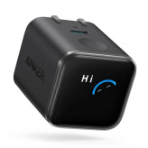 شارژر دیواری 45 وات انکر مدل A121D، اتصال دو پین اروپایی، درگاه خروجی USB-C، دارای قابلیت شارژ سریع و شارژ ایمن، تکنولوژی شارژ PD و PPS