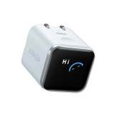 شارژر دیواری 45 وات انکر مدل A121D، اتصال دو پین اروپایی، درگاه خروجی USB-C، دارای قابلیت شارژ سریع و شارژ ایمن، تکنولوژی شارژ PD و PPS